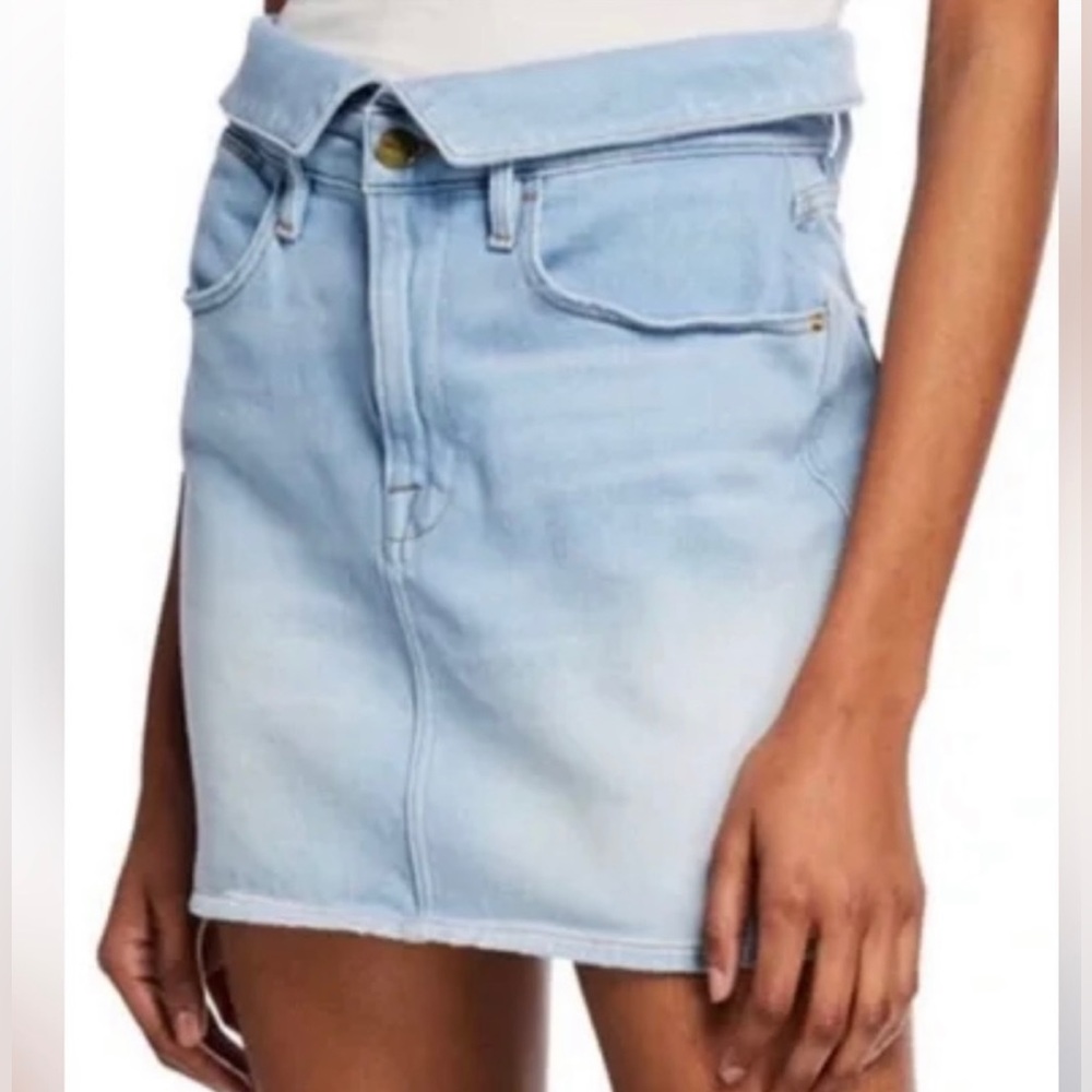 FRAME denim skirt/jean skirt